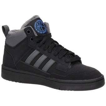 adidas Rapid Court Mid Jr WTR Boot in schwarz