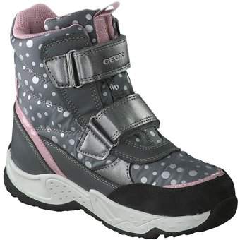Geox J Sentiero Girl Klett Boots in grau ❤️