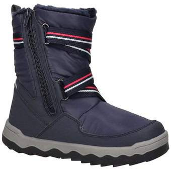 Stivali Da Neve Kappa Fonki II Tex T - Unisex Bambini E Ragazzi, Impermeabili, Colore Nero, Suola Piatta