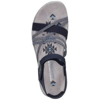Skechers Reggae Slim Meadow Grazer in blau