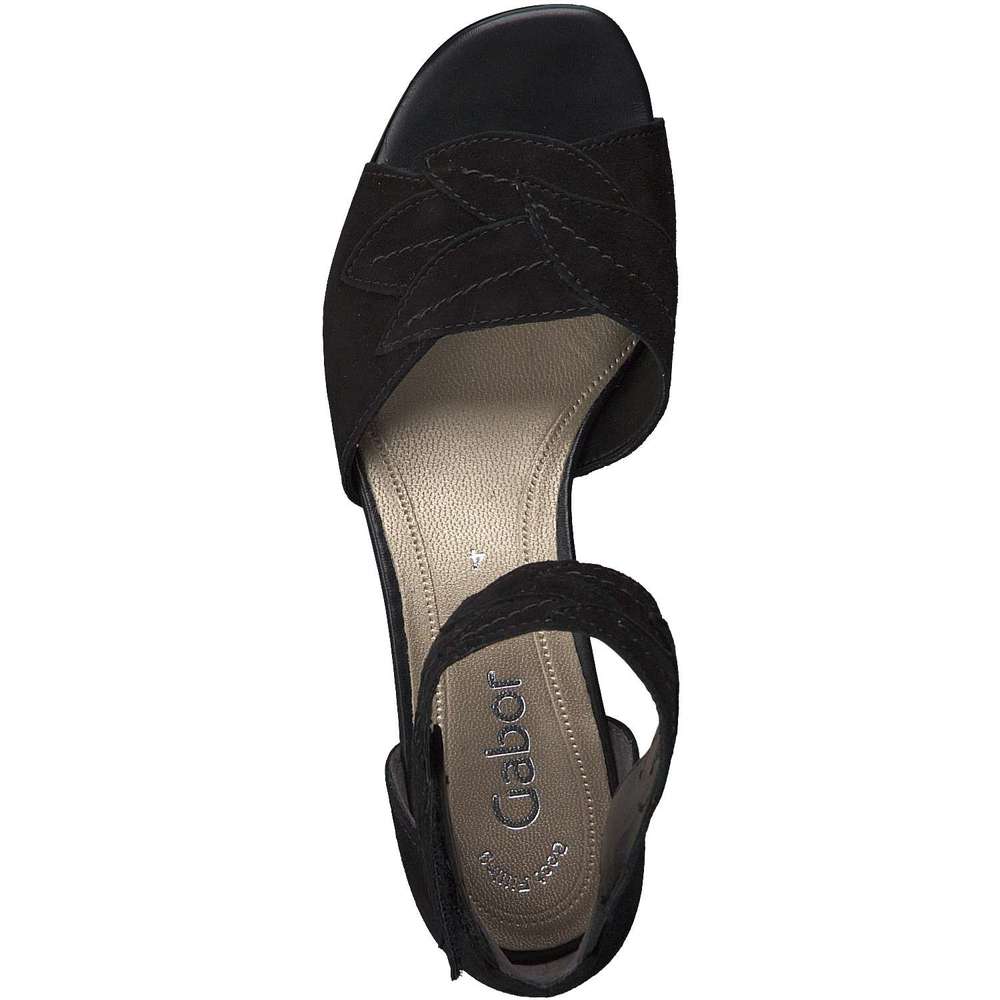 Gabor Sandale Schwarz Schuhcenter De