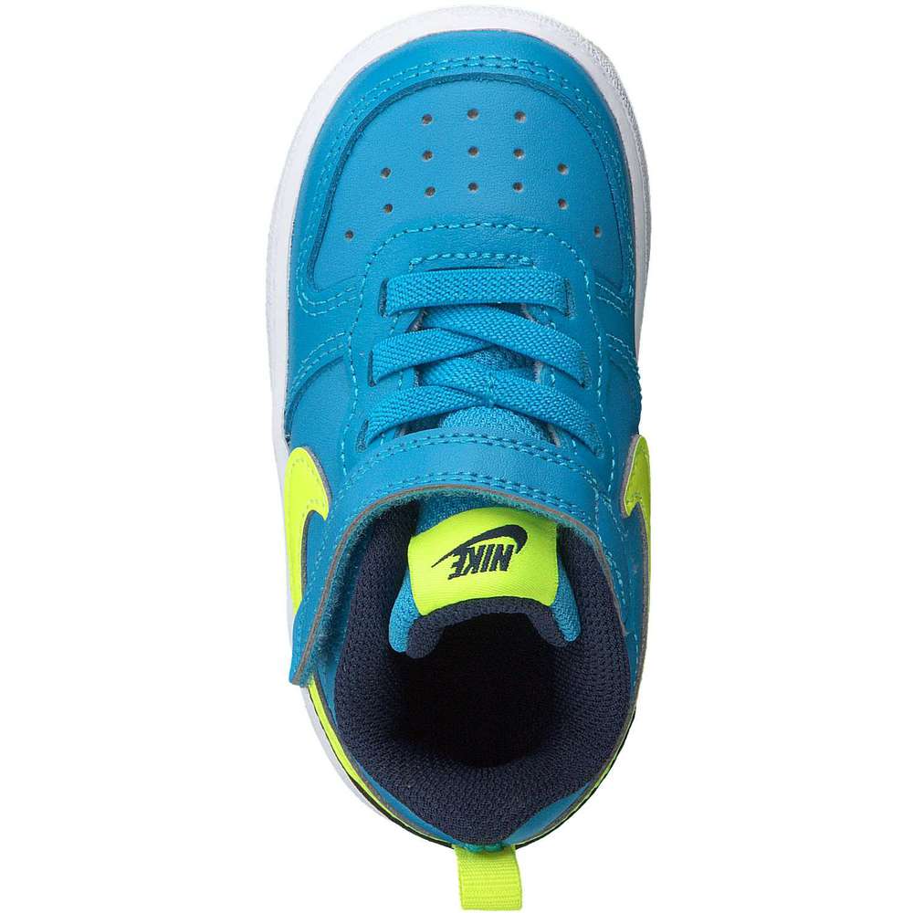 nike court borough low 2 blau