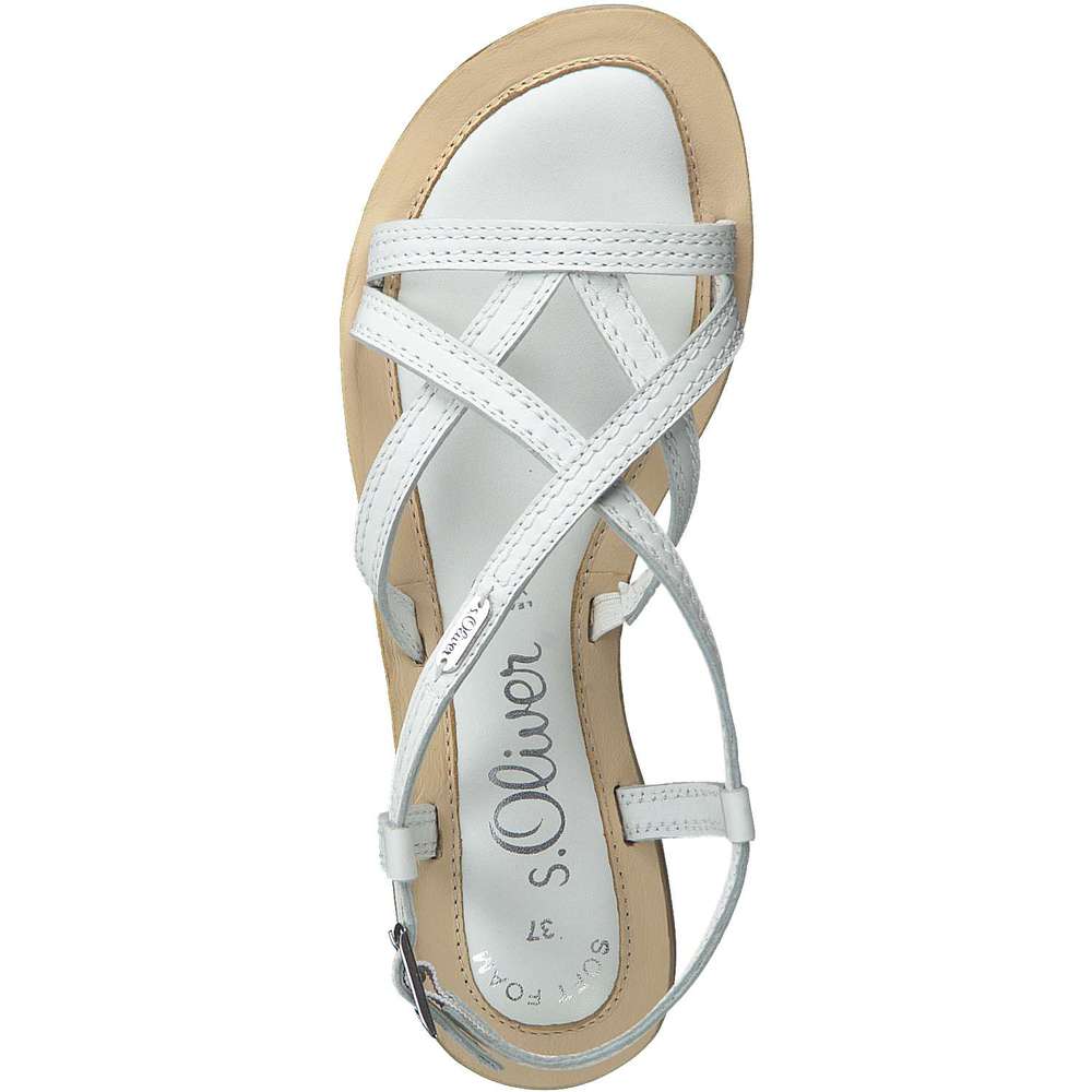 S Oliver Sandale Weiss Schuhcenter De