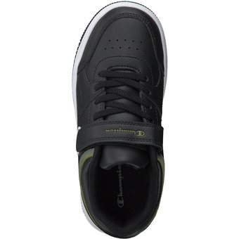 Champion Rebound Low B PS Sneaker in schwarz