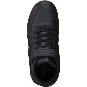 Champion Rebound Vintage Mid GS Sneaker in schwarz