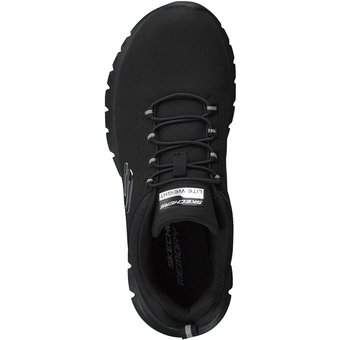 Black skechers slip on shoes deals