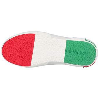 Superga Big Rubber Patch Sneaker weiB