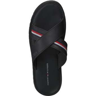 Tommy Hilfiger Criss Cross Mix Sandal schwarz