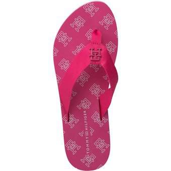 Tommy hilfiger shop pink flip flops